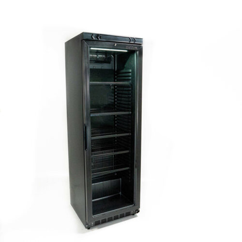 Kühlschrank Bottle Cooler Schwarz LED 60 x 60 x 183,2 cm 380 Liter